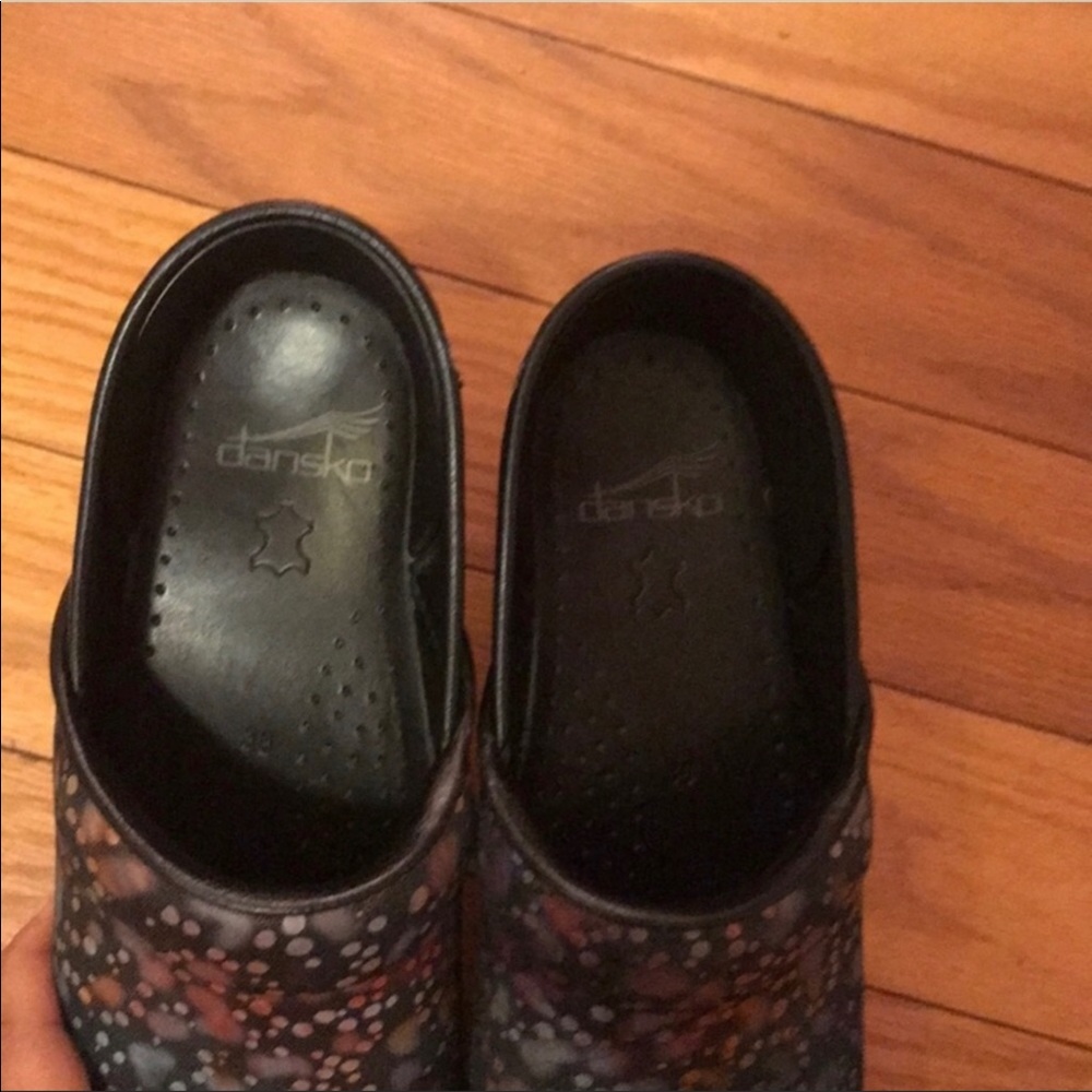 Dansko Multi Color Spots Pro Clogs - Picture 4 of 6